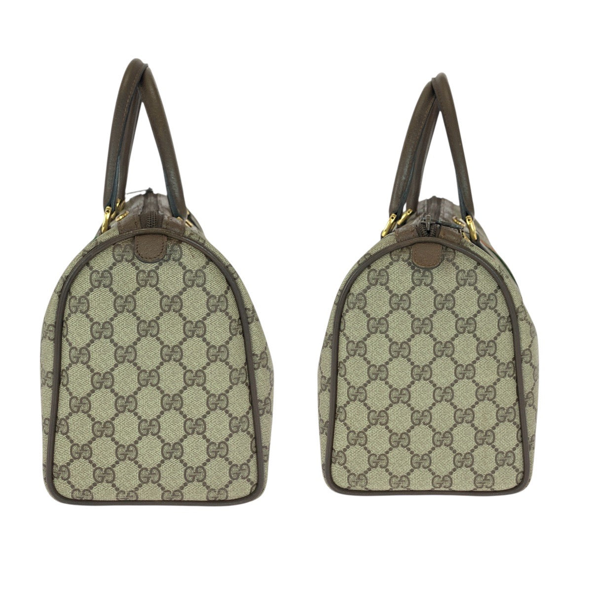 20688
GUCCI グッチ ヴィンテージ シェリーライン オールドグッチ ベージュ ブラウン ゴールド金具 GGスプリームキャンバス / レザー 24 02 007 ハンドバッグ ミニボストンバッグ レディース ABP40