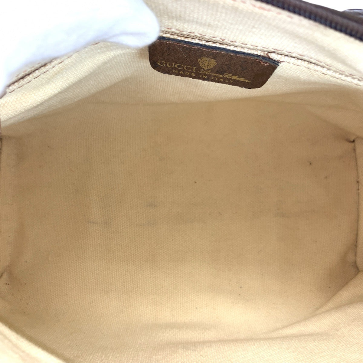 20688
GUCCI グッチ ヴィンテージ シェリーライン オールドグッチ ベージュ ブラウン ゴールド金具 GGスプリームキャンバス / レザー 24 02 007 ハンドバッグ ミニボストンバッグ レディース ABP40