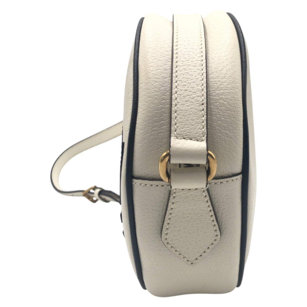 20690
GUCCI グッチ アディダスコラボ マーモント ホワイト ブラック 黒 レザー G038041801 ショルダーバッグ レディース A100