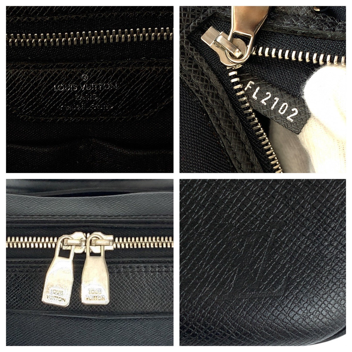 20695
LOUIS VUITTON ルイヴィトン タイガ ネオ イゴール ブラック 黒 シルバー金具 レザー M32782 ビジネスバッグ ブリーフケース メンズ AB63