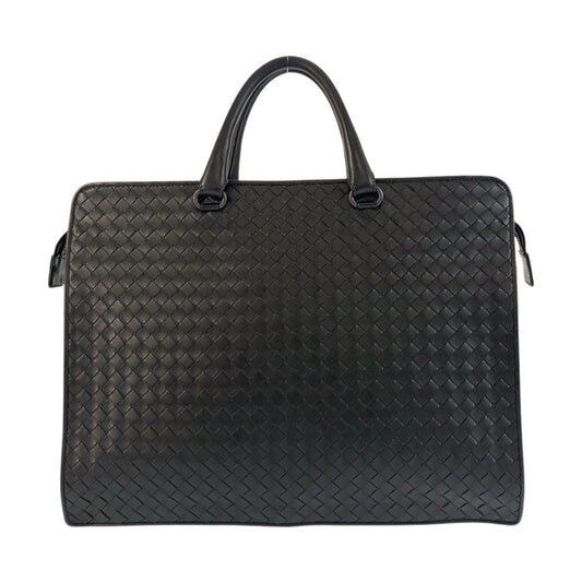 20696
BOTTEGAVENETA ボッテガヴェネタ イントレチャート ブラック 黒 レザー B08062446M ビジネスバッグ ブリーフケース メンズ ABP72