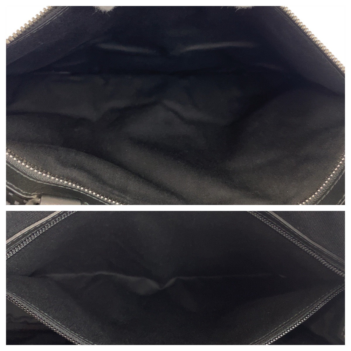 20698
BALLY Trainspotting Perforated Black Leather Briefcase with Silver Hardware HVLK A40
