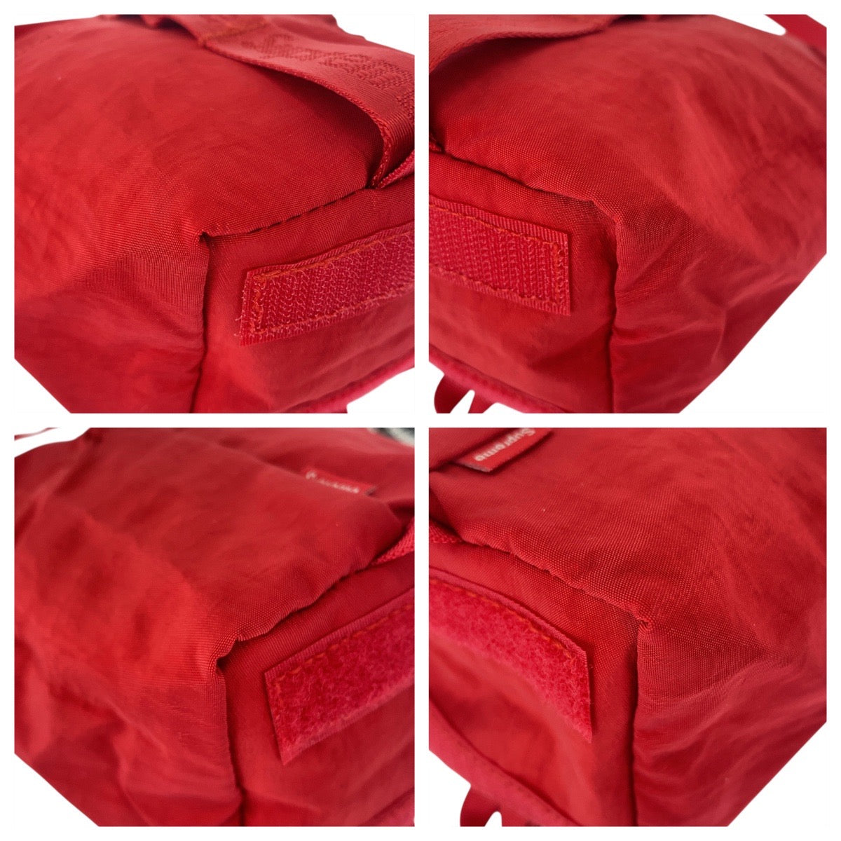 20705
Supreme CORDURA Red Nylon Shoulder Bag Pochette Ladies SA12