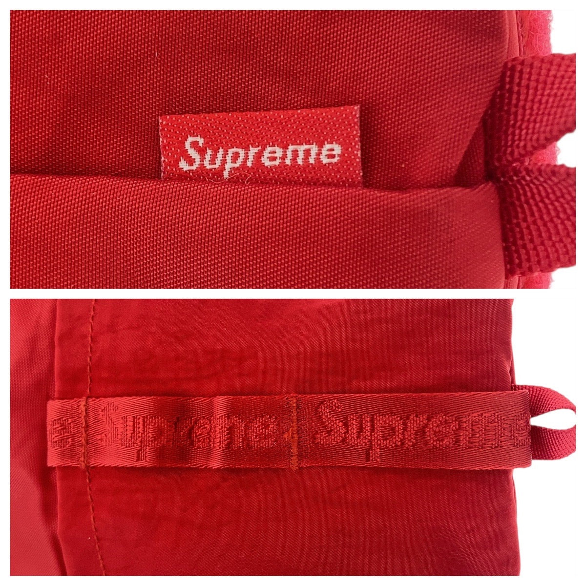 20705
Supreme CORDURA Red Nylon Shoulder Bag Pochette Ladies SA12