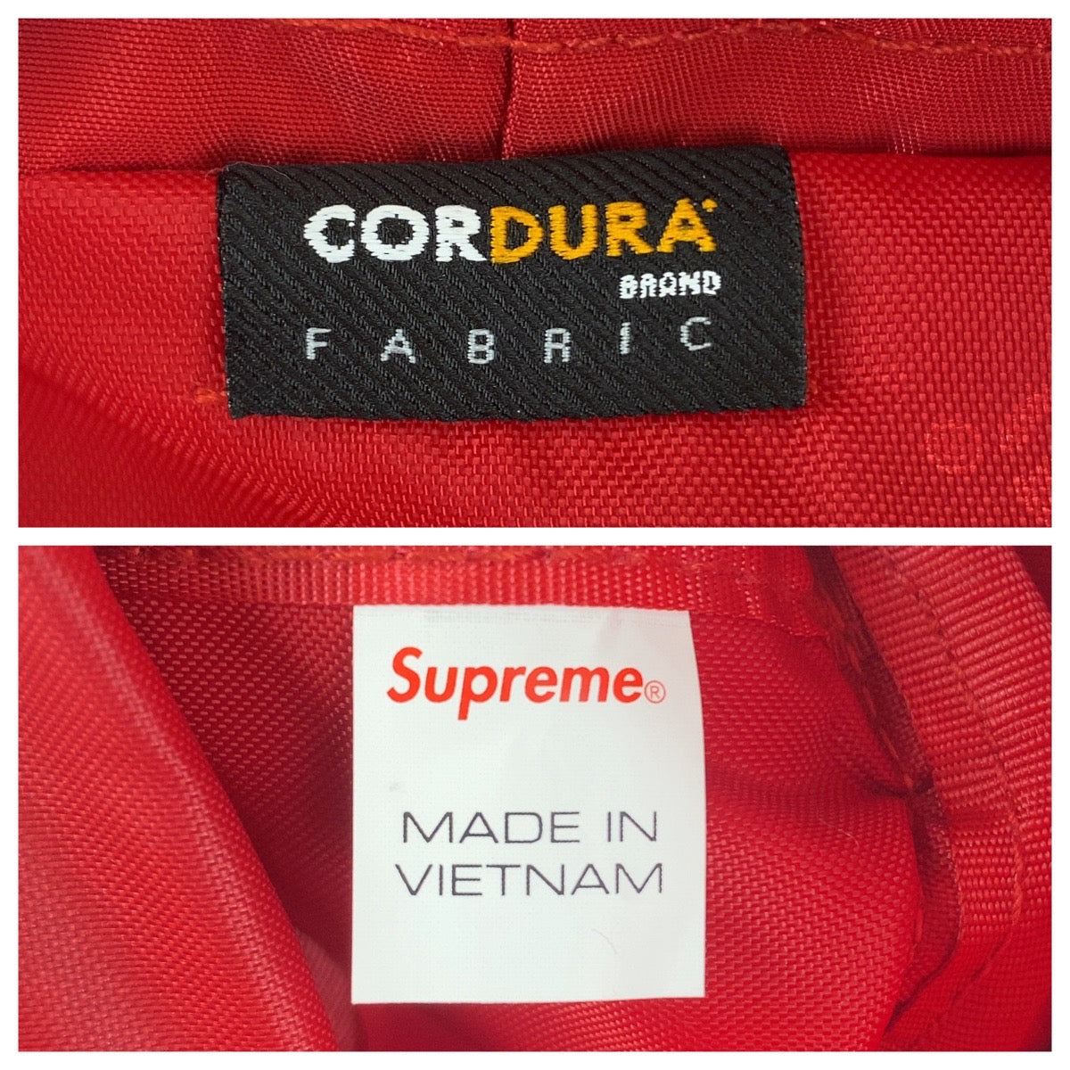 20705
Supreme CORDURA Red Nylon Shoulder Bag Pochette Ladies SA12