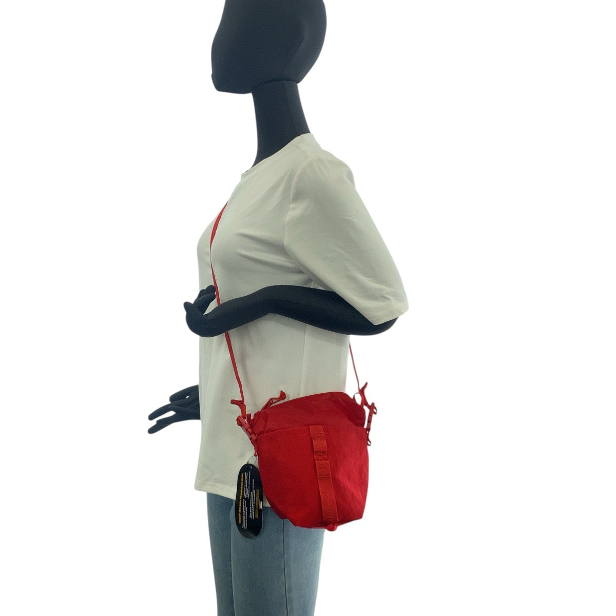 20705
Supreme CORDURA Red Nylon Shoulder Bag Pochette Ladies SA12