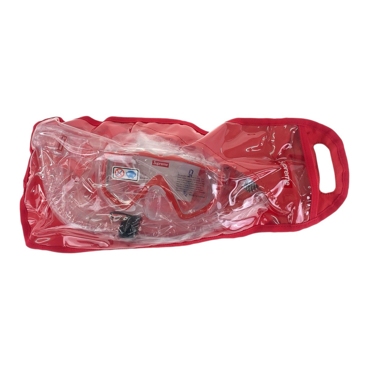 20709
Supreme Snorkel Set Clear Red Silicone Sports Equipment Unisex Men's SA30