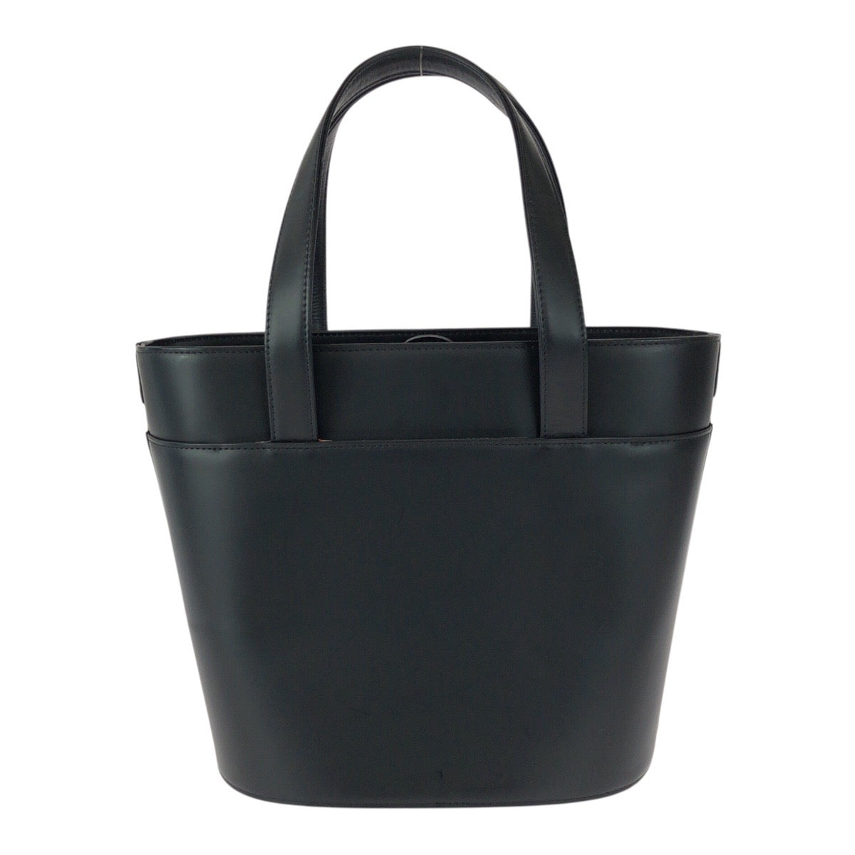 20720
BURBERRY バーバリー ノバチェック ブラック 黒 シルバー金具 レザー トートバッグ レディース A20