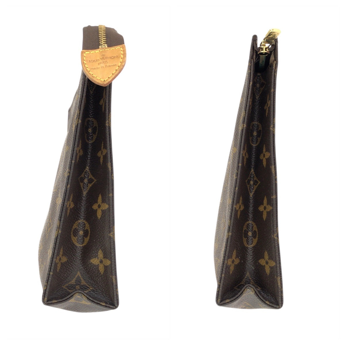 20721
LOUIS VUITTON ルイヴィトン モノグラム ポッシュトワレ ブラウン ゴールド金具 PVC M47542 クラッチバッグ セカンドバッグ メンズ BC16