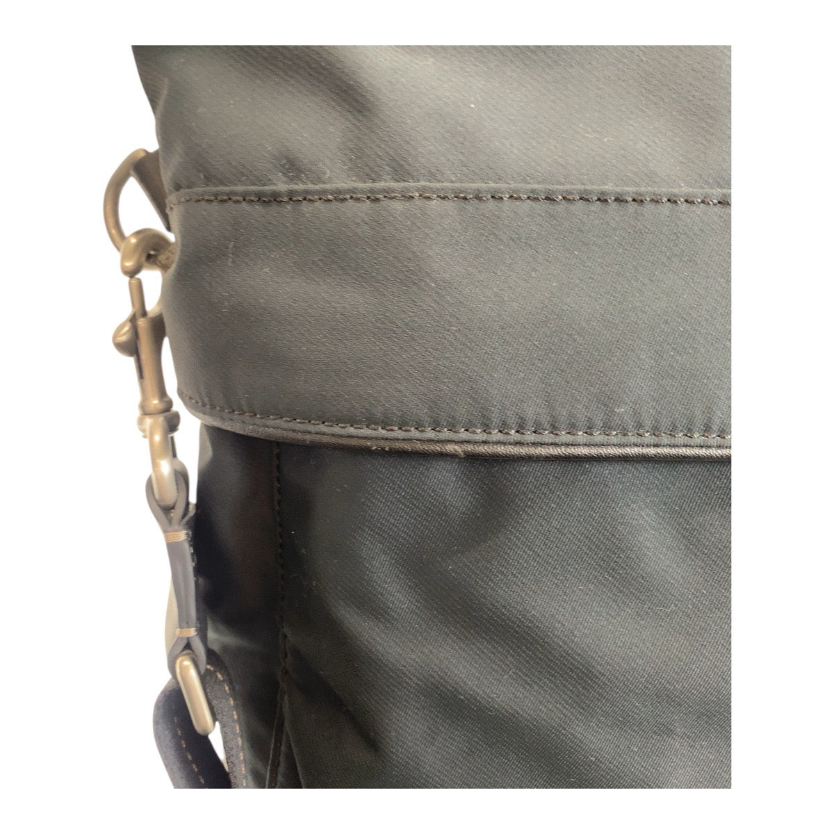 20725
COACH コーチ ブラック 黒 シルバー金具 ナイロン / レザー F70682 トートバッグ ショルダーバッグ 2way メンズ ABP6