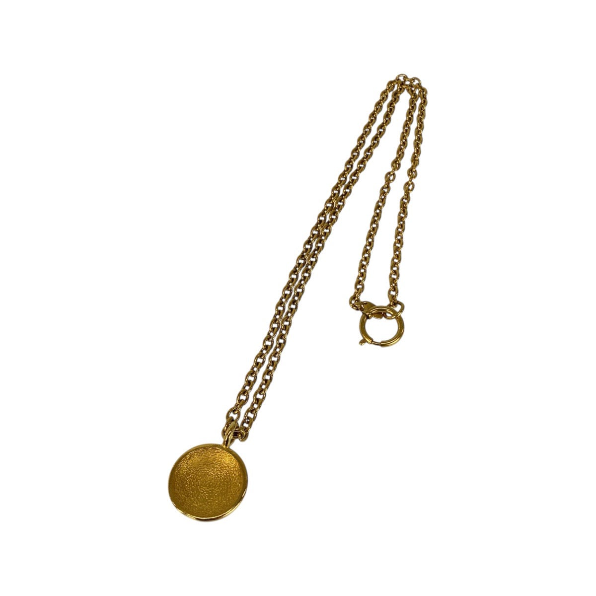 20734
CHANEL シャネル ヴィンテージ ココマーク ゴールド メッキ ネックレス ペンダント レディース A68