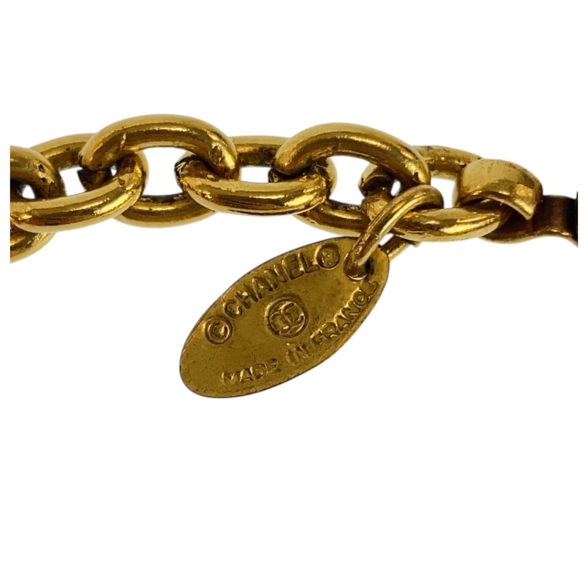 20734
CHANEL シャネル ヴィンテージ ココマーク ゴールド メッキ ネックレス ペンダント レディース A68