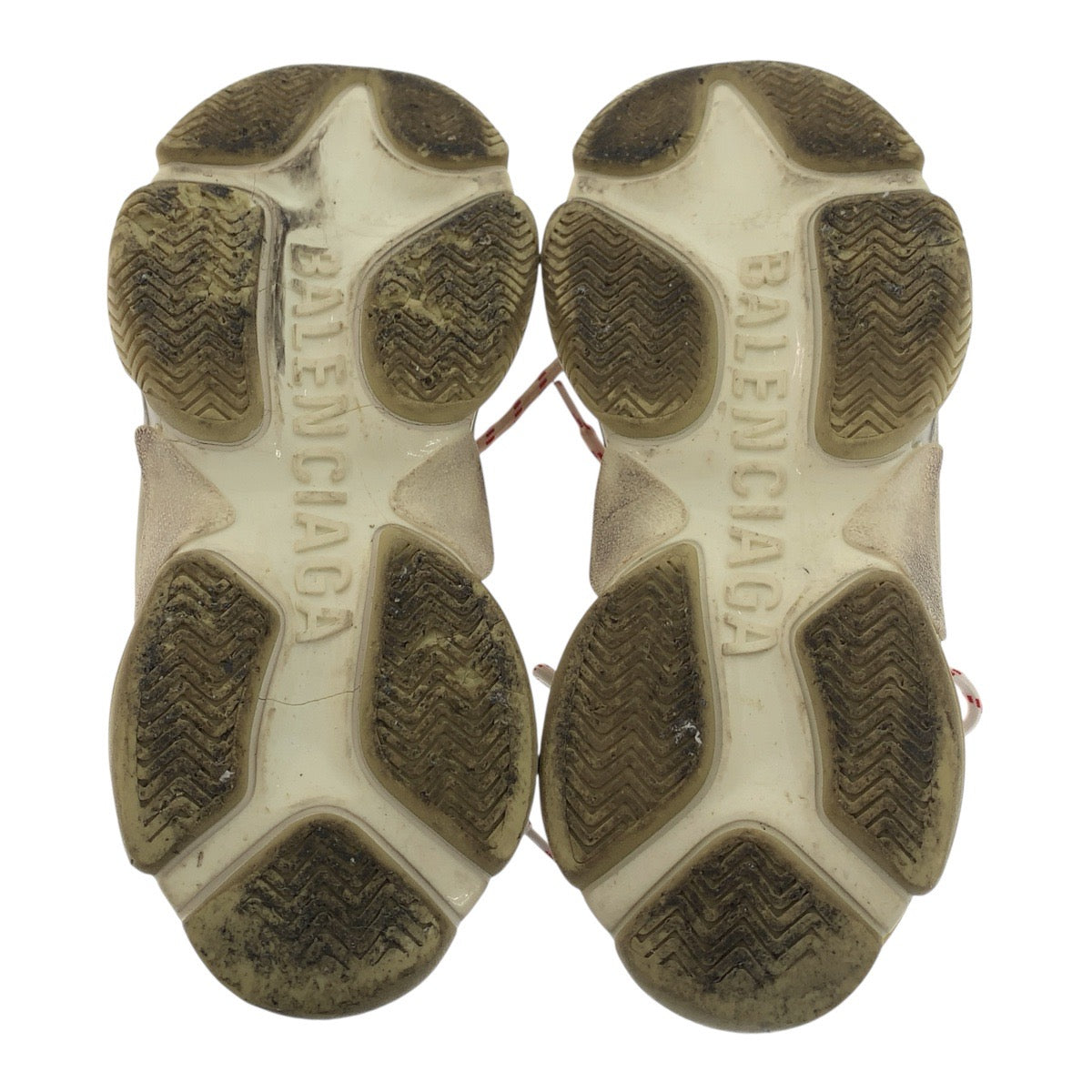 20747
BALENCIAGA バレンシアガ TRIPLE S サイズ40 グレー マルチカラー キャンバス / レザー 533883 スニーカー メンズ AB21