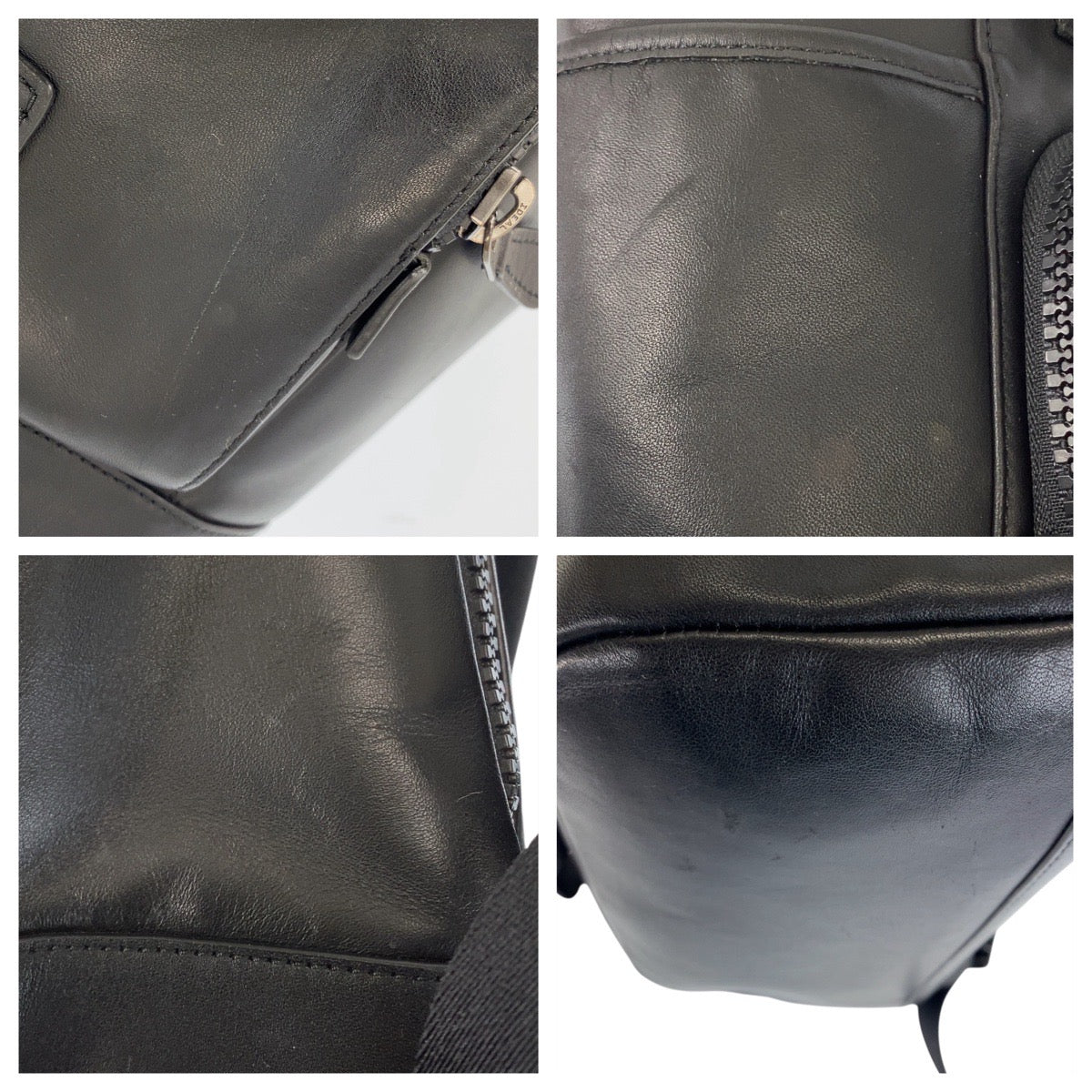 20748
COACH コーチ トラック ブラック 黒 シルバー金具 レザー C2710 リュックサック バッグパック メンズ ABP23