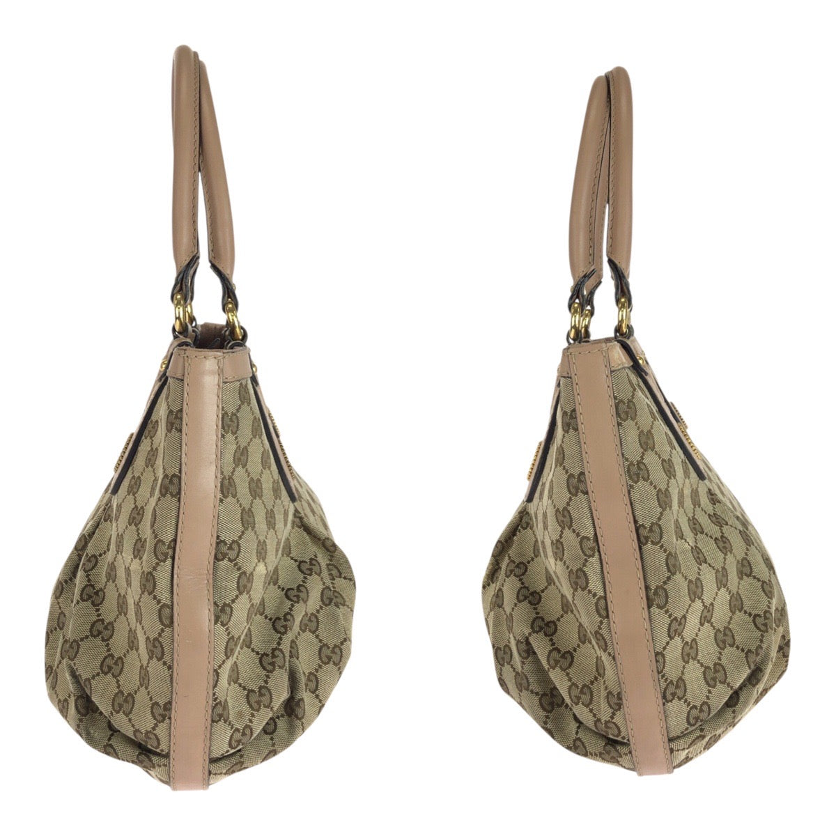 20749
GUCCI グッチ スカーレット ベージュ ピンク ゴールド金具 GGキャンバス / レザー 269953 トートバッグ ショルダーバッグ レディース B26