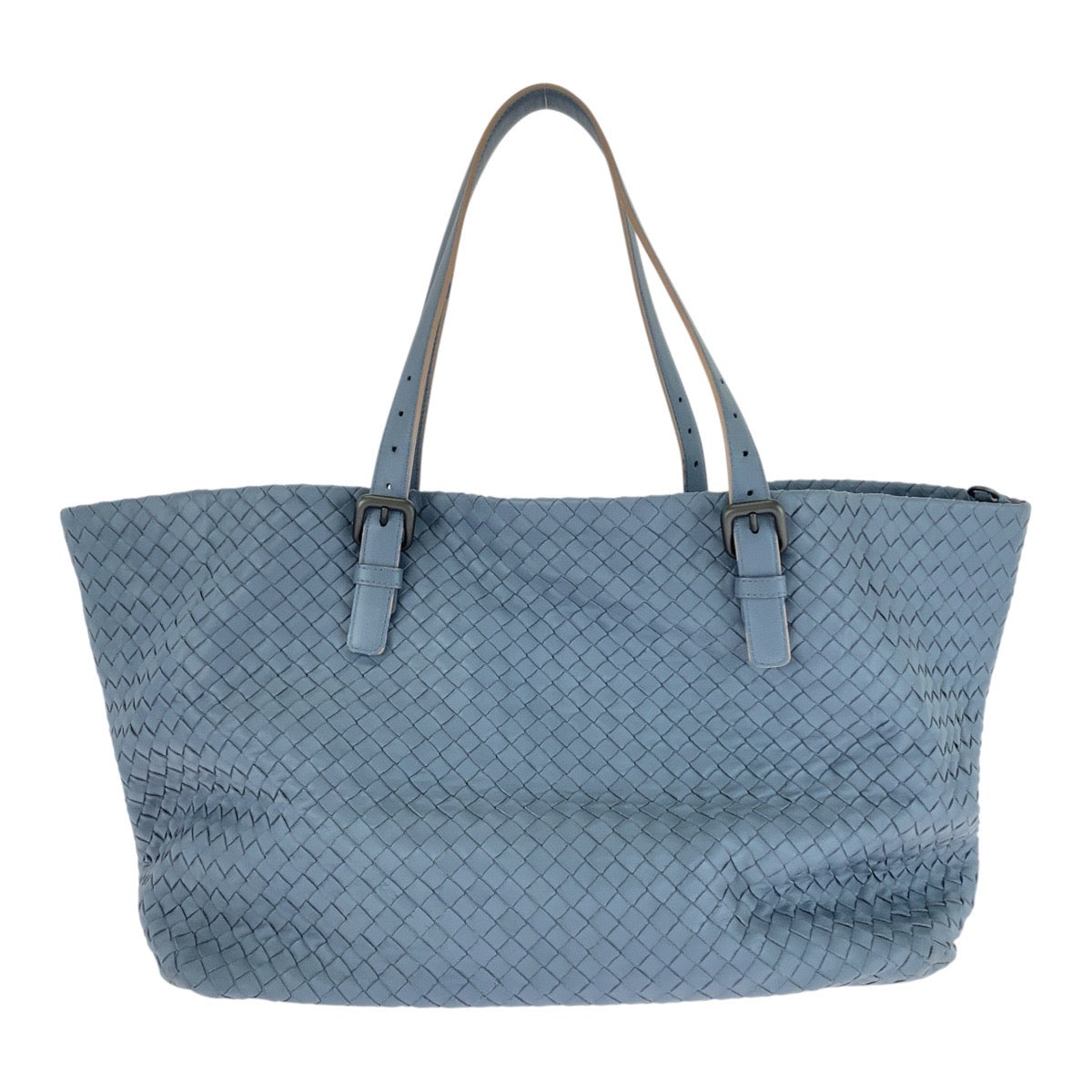 20750
BOTTEGAVENETA ボッテガヴェネタ イントレチャート ミラー付き ブルー レザー BD1445020W トートバッグ ショルダーバッグ レディース ABP90