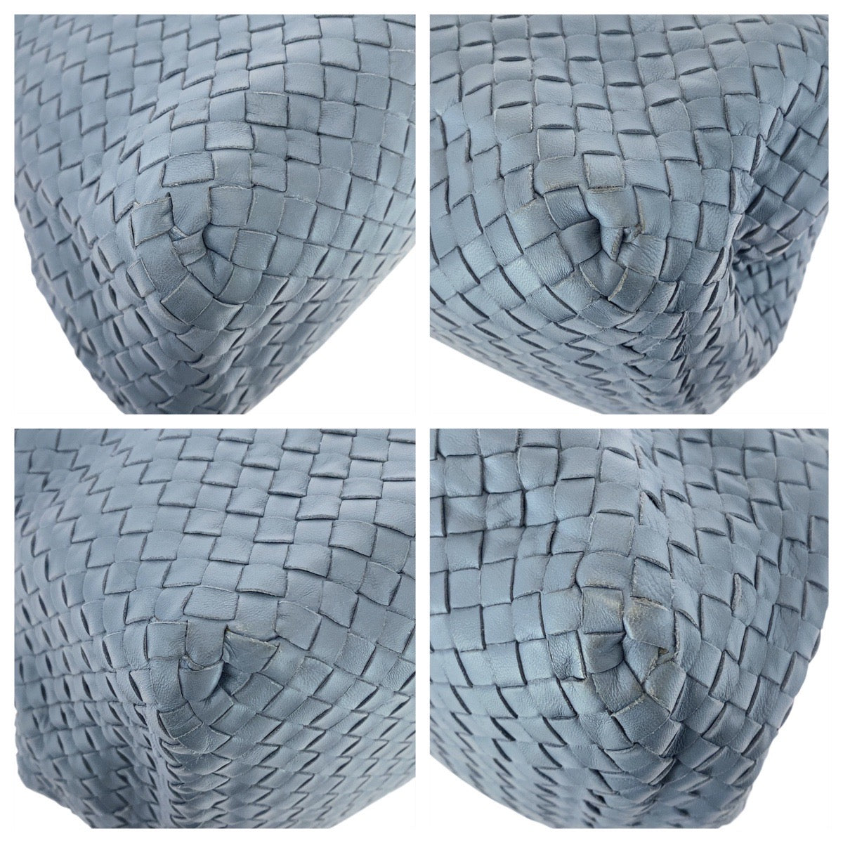 20750
BOTTEGAVENETA ボッテガヴェネタ イントレチャート ミラー付き ブルー レザー BD1445020W トートバッグ ショルダーバッグ レディース ABP90