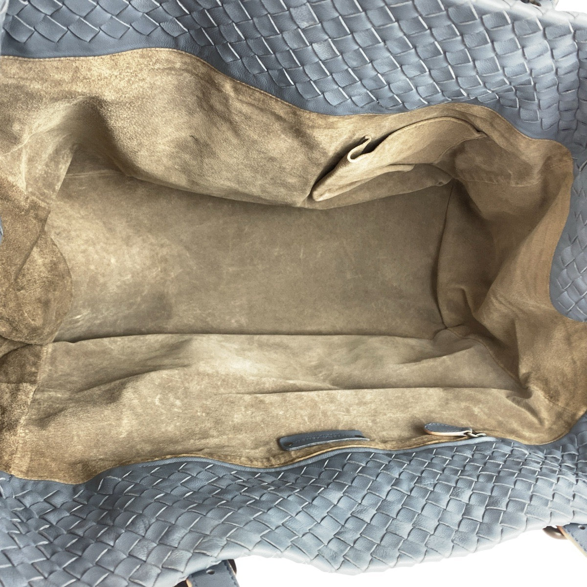 20750
BOTTEGAVENETA ボッテガヴェネタ イントレチャート ミラー付き ブルー レザー BD1445020W トートバッグ ショルダーバッグ レディース ABP90