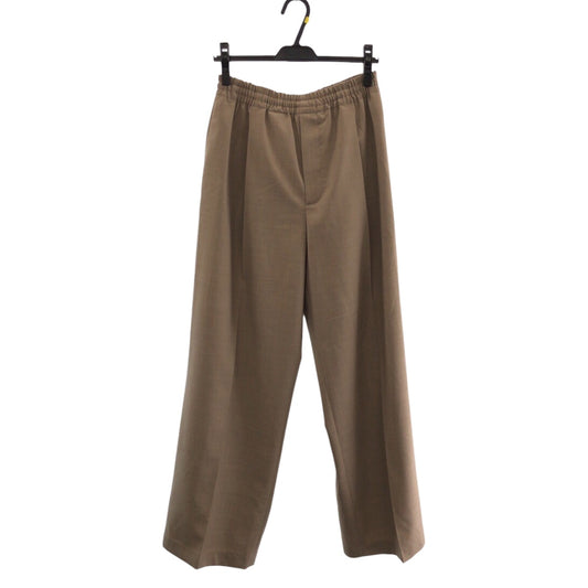 20754
LOUIS VUITTON ルイヴィトン サイズ48 ベージュ ウール ドローストリングパンツ トラウザー メンズ S80