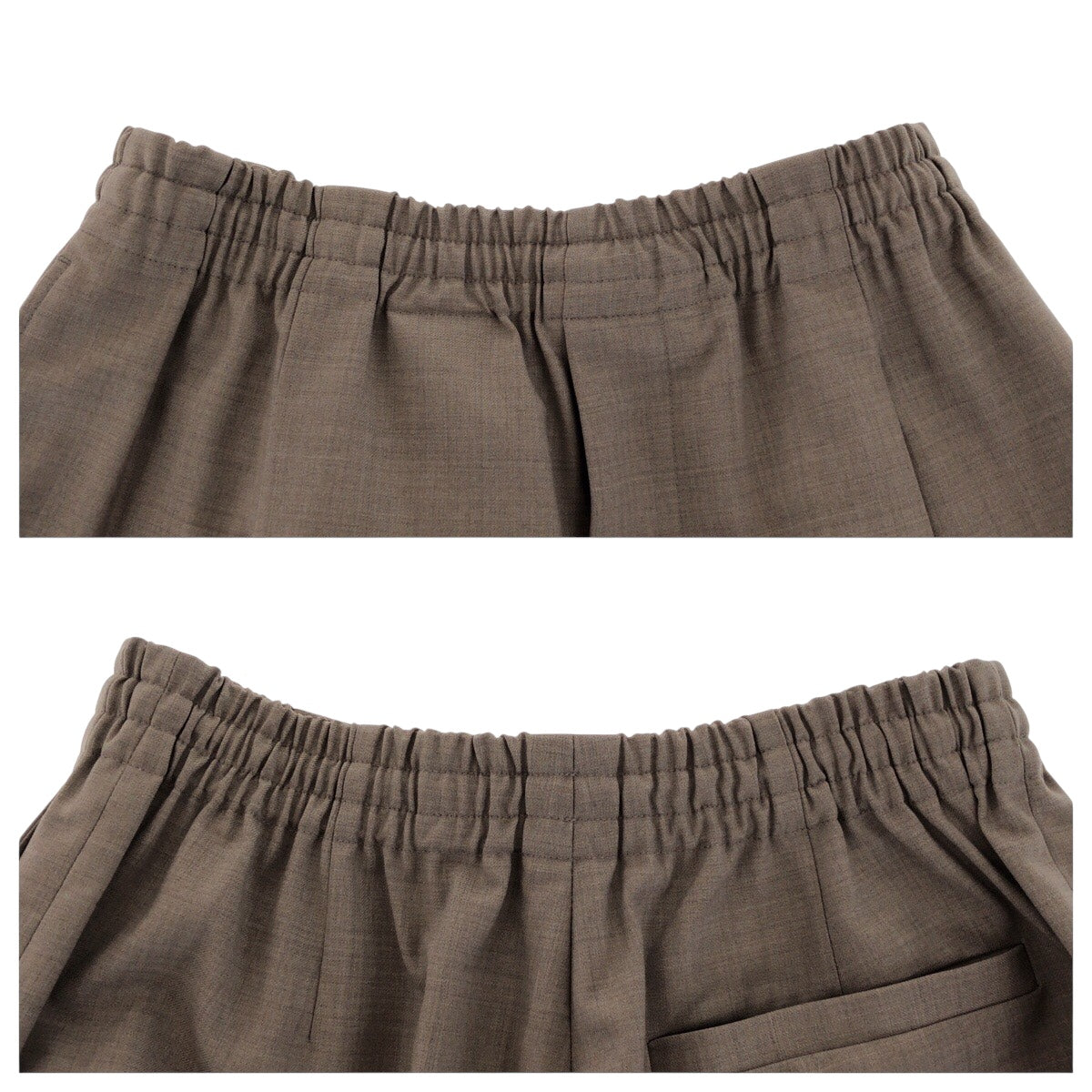 20754
LOUIS VUITTON ルイヴィトン サイズ48 ベージュ ウール ドローストリングパンツ トラウザー メンズ S80