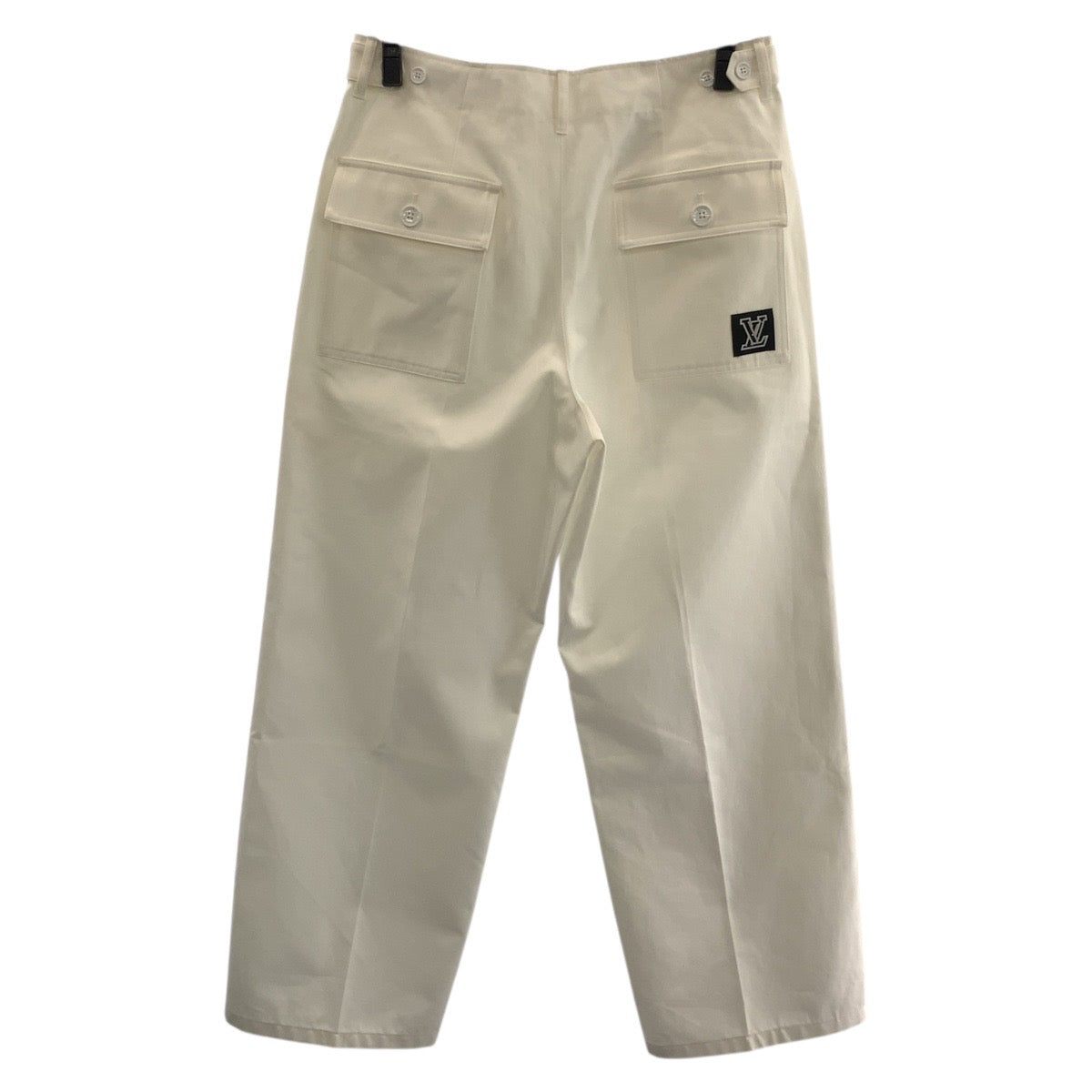 20755
LOUIS VUITTON ルイヴィトン シグネチャー サイズ46 ホワイト コットン RM252MV QYV HTP30W その他ボトムス ワークパンツ メンズ S80