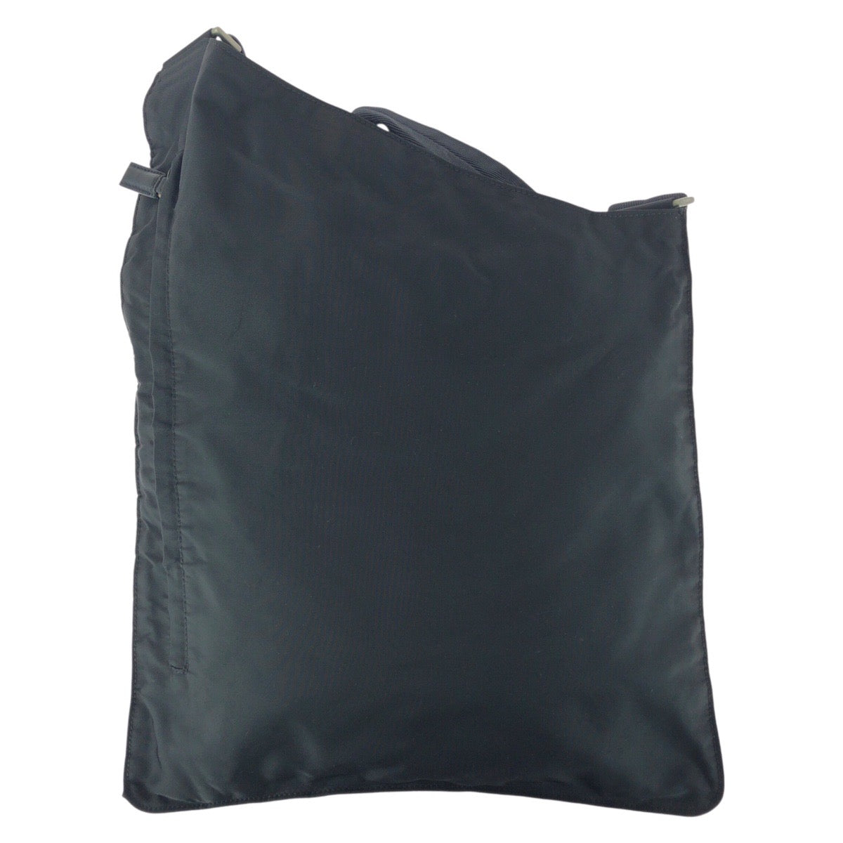 20760
PRADA プラダ テスート 三角ロゴプレート ブラック 黒 シルバー金具 ナイロン ショルダーバッグ ポシェット レディース ABP35