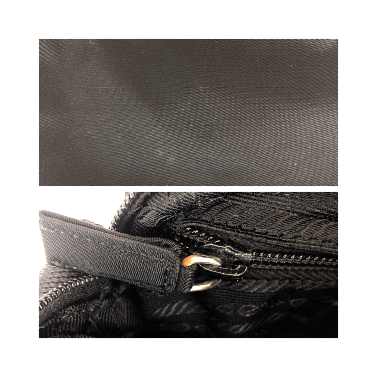 20767
PRADA SPORTS プラダスポーツ テスート ブラック 黒 シルバー金具 ナイロン ショルダーバッグ ポシェット レディース ABP30