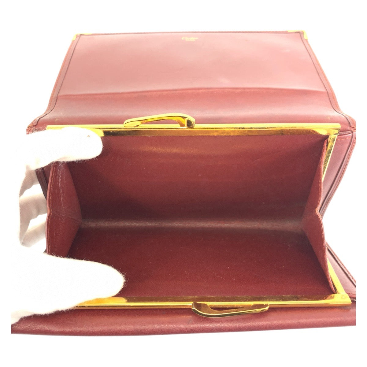 20772
CARTIER カルティエ マストライン ボルドー ゴールド金具 レザー 長財布 ロングウォレット レディース ABP14