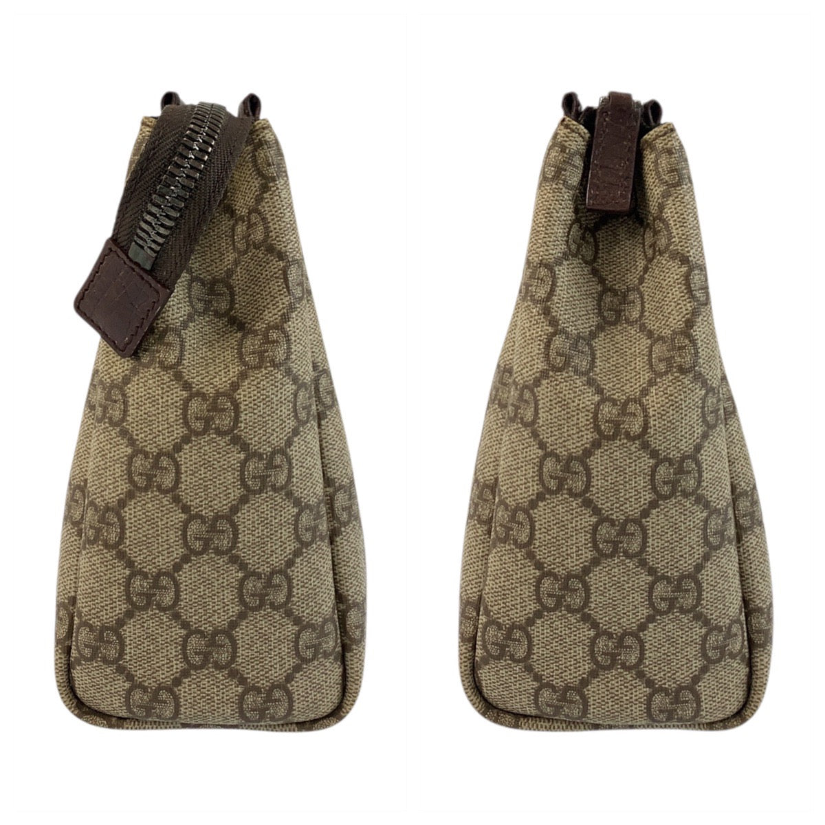 20775
GUCCI グッチ ベージュ ブラウン GGスプリームキャンバス / レザー 101633 クラッチバッグ セカンドバッグ メンズ ABP20