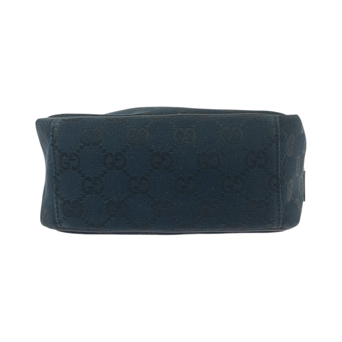 20776
GUCCI Black Silver Hardware GG Canvas / Leather 018.1612 Shoulder Bag Messenger Bag Women's ABP35