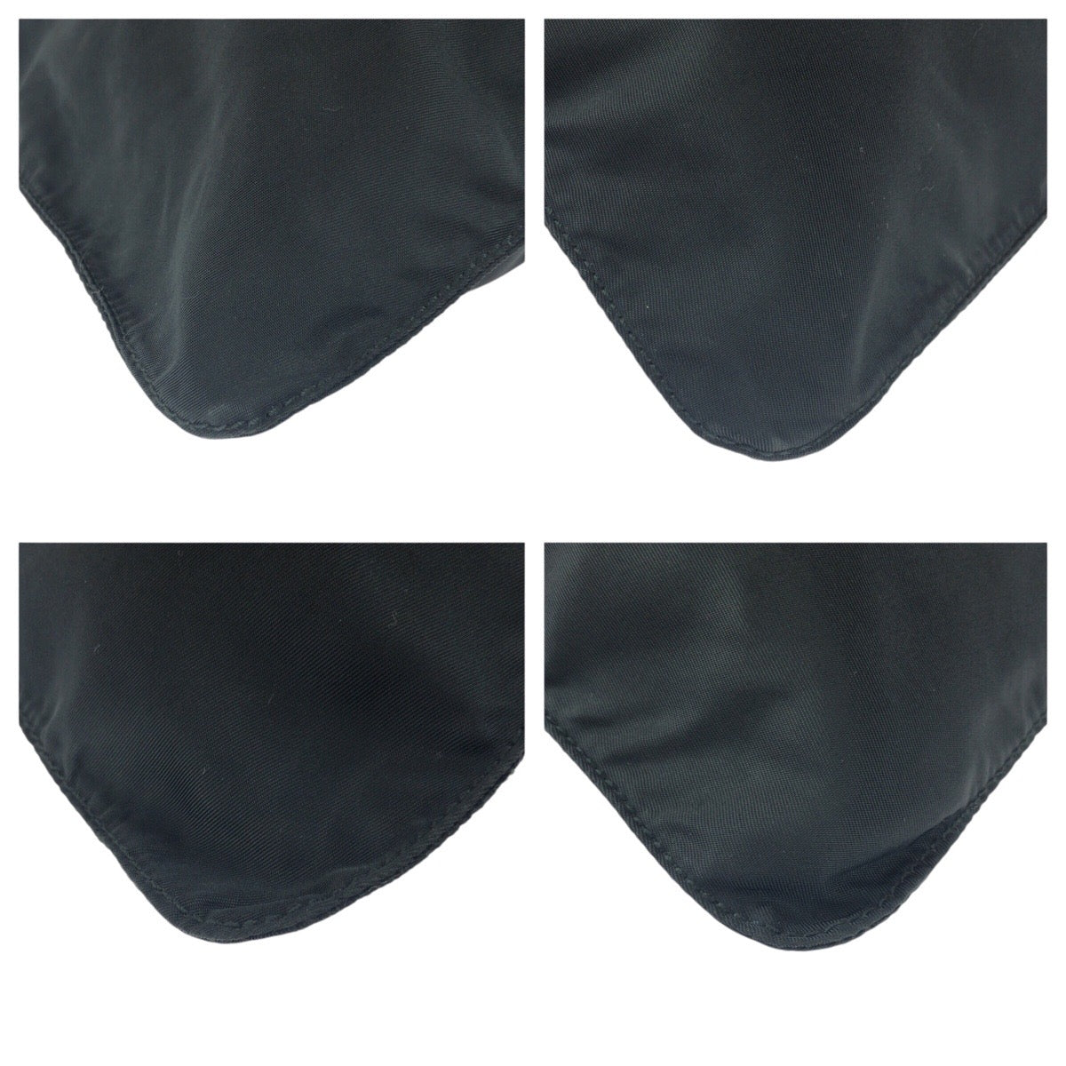 20777
PRADA プラダ テスート 三角ロゴプレート ブラック 黒 シルバー金具 ナイロン ショルダーバッグ ポシェット レディース AB28