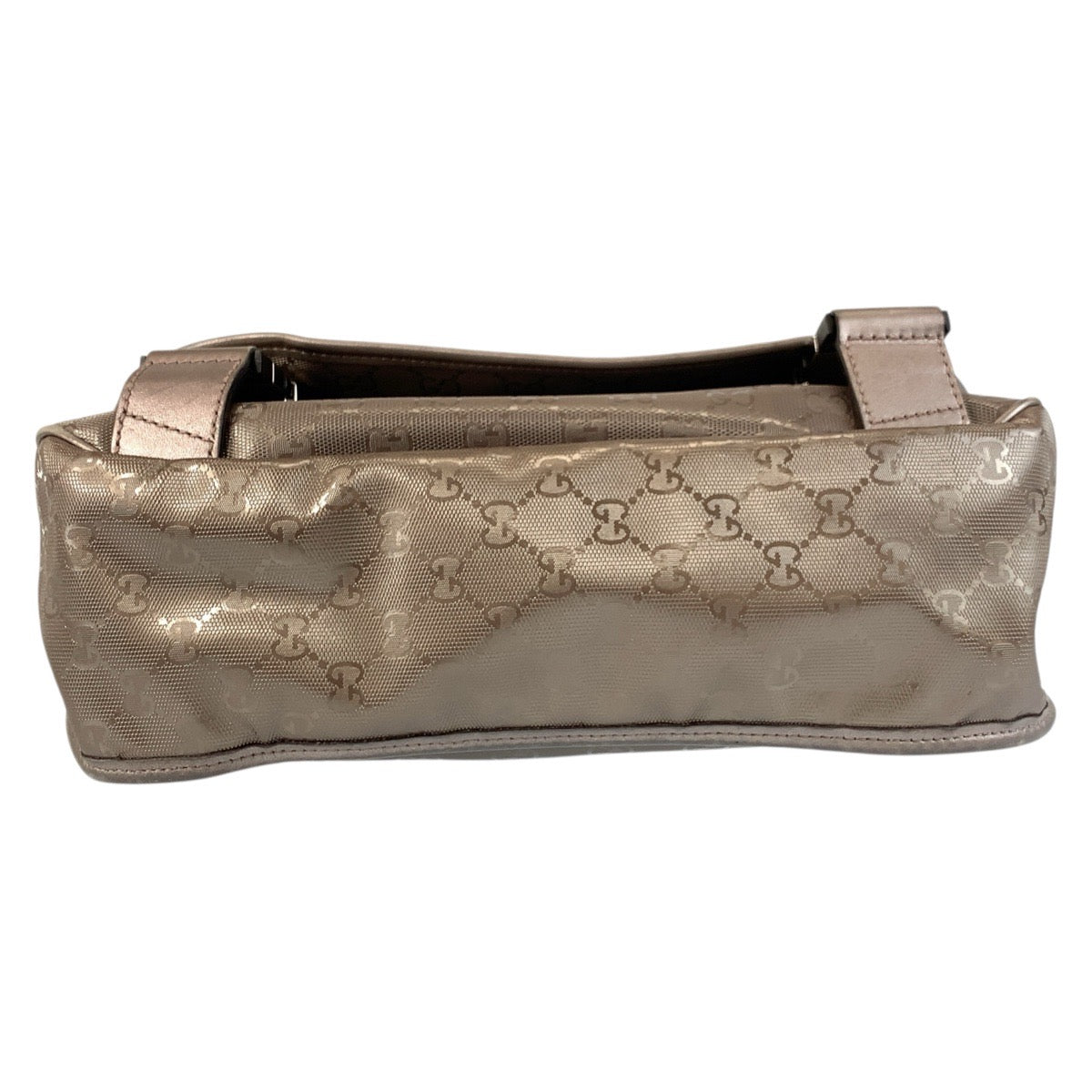 20778
GUCCI グッチ GGインプリメ メタリックブラウン シルバー金具 PVC 201732 ショルダーバッグ メッセンジャーバッグ レディース ABP44