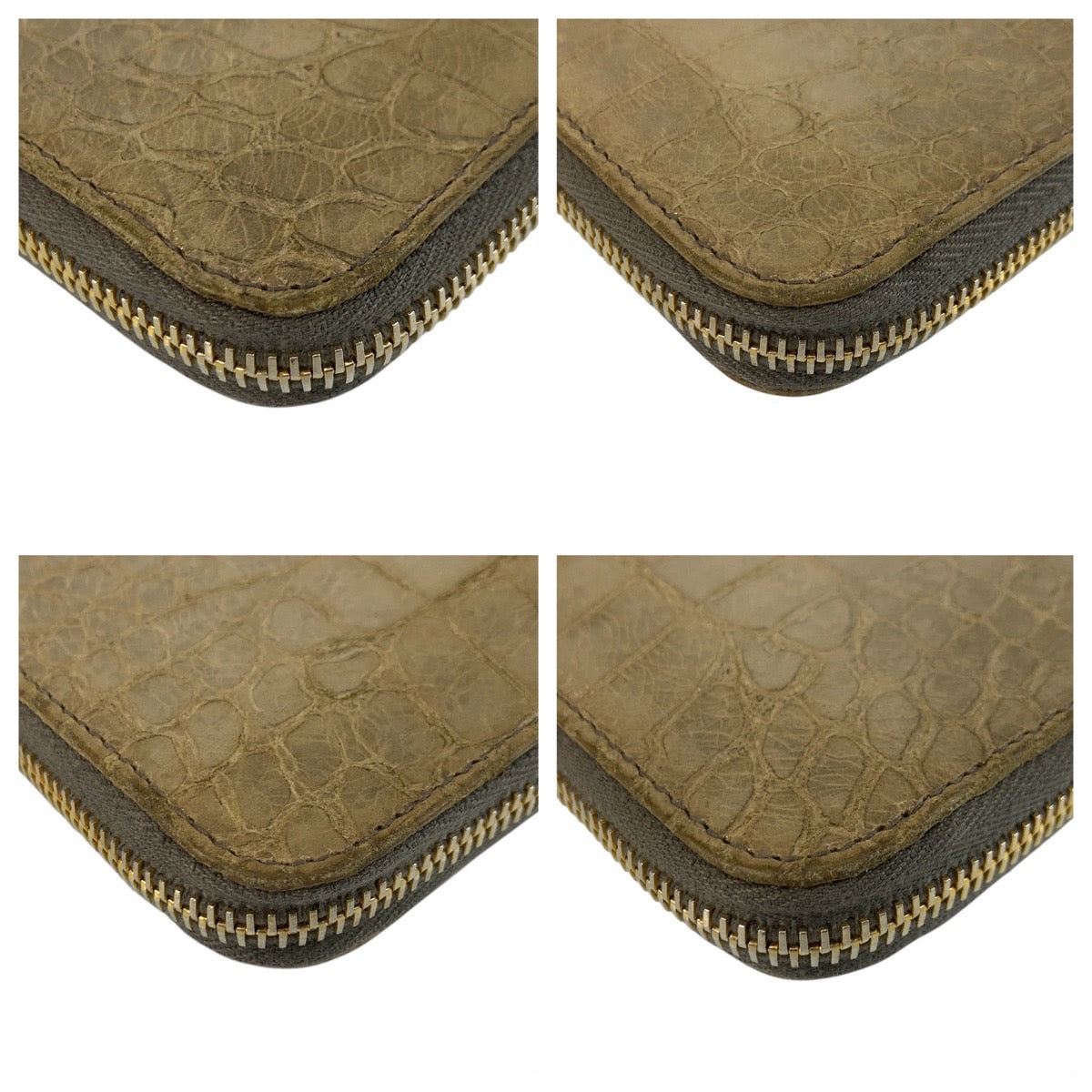 20784
MIUMIU ミュウミュウ 型押し グレー ゴールド金具 レザー 長財布 ロングウォレット レディース ABP8