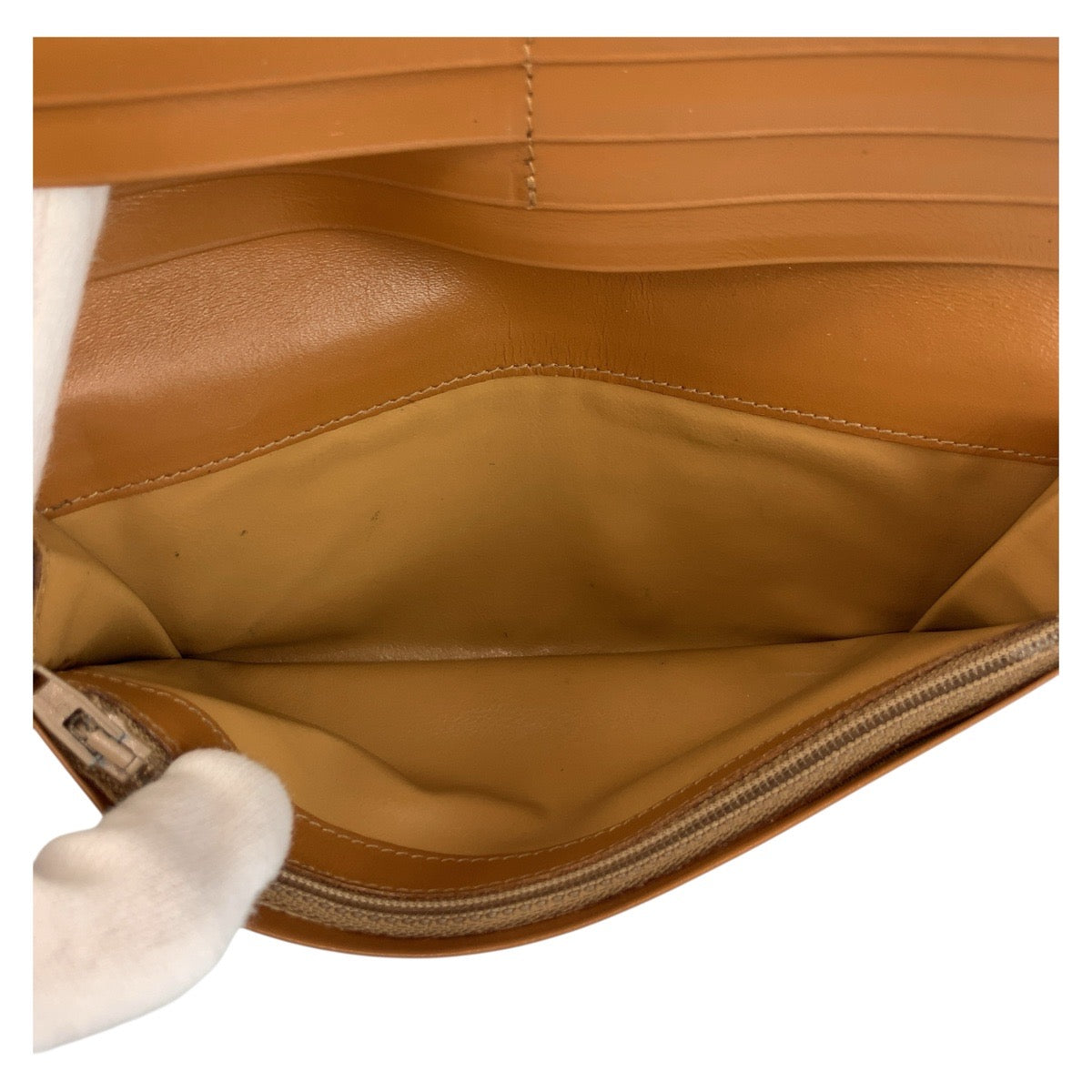 20785
CELINE セリーヌ ヴィンテージ マカダム ブラウン PVC M11 長財布 ロングウォレット レディース ABP8