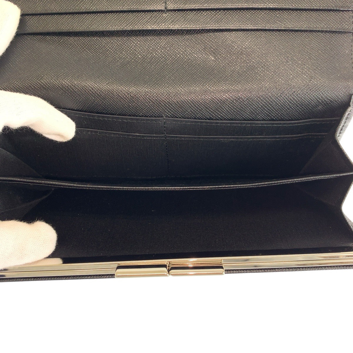 20793
BURBERRY バーバリー チェック柄 ベージュ ブラック キャンバス / レザー 長財布 ロングウォレット レディース AB9