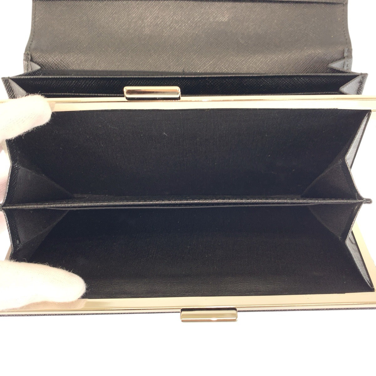 20793
BURBERRY バーバリー チェック柄 ベージュ ブラック キャンバス / レザー 長財布 ロングウォレット レディース AB9