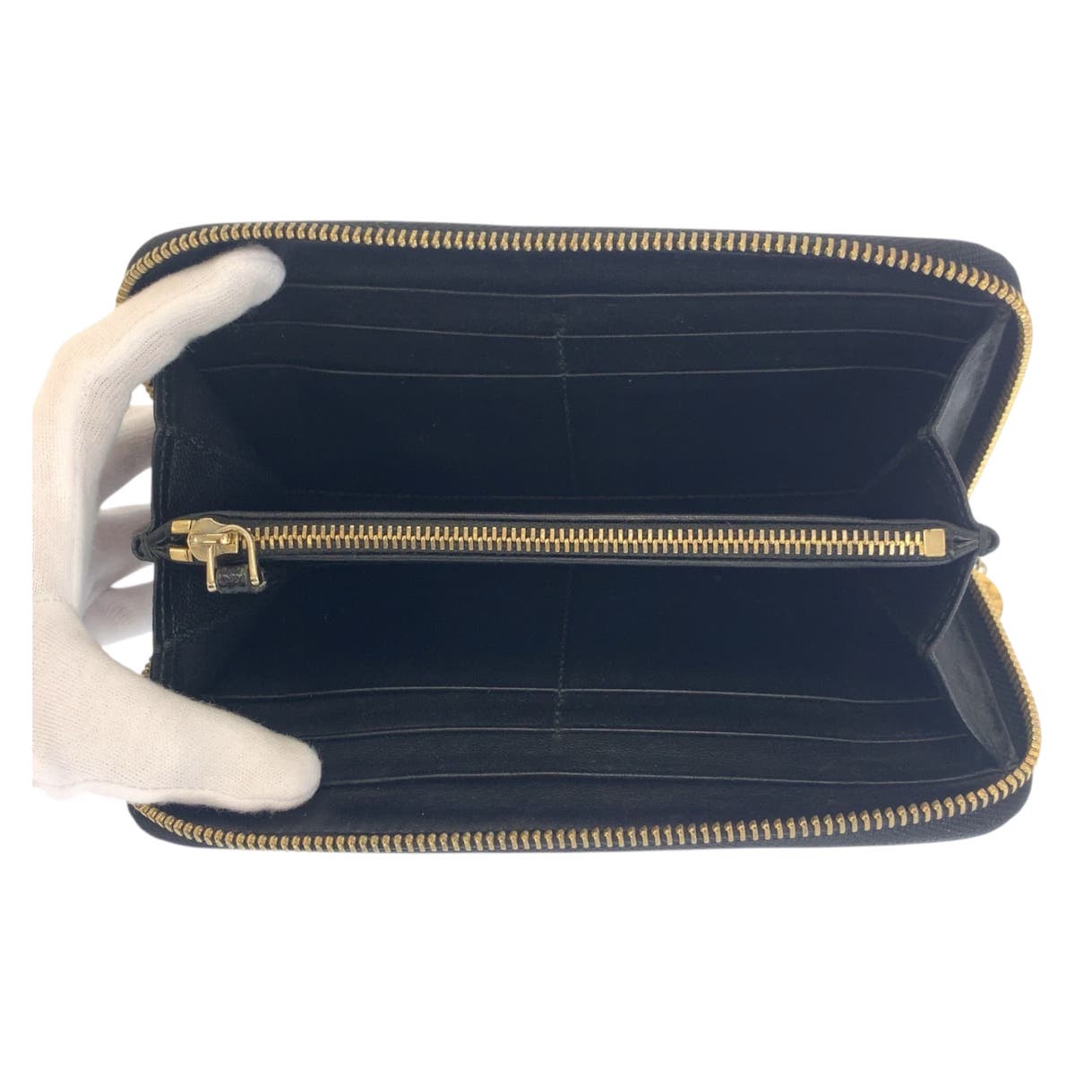 20794
BVLGARI ブルガリ ブルガリブルガリ ブラック 黒 ゴールド金具 レザー FG B20 280561 長財布 ロングウォレット メンズ ABP14