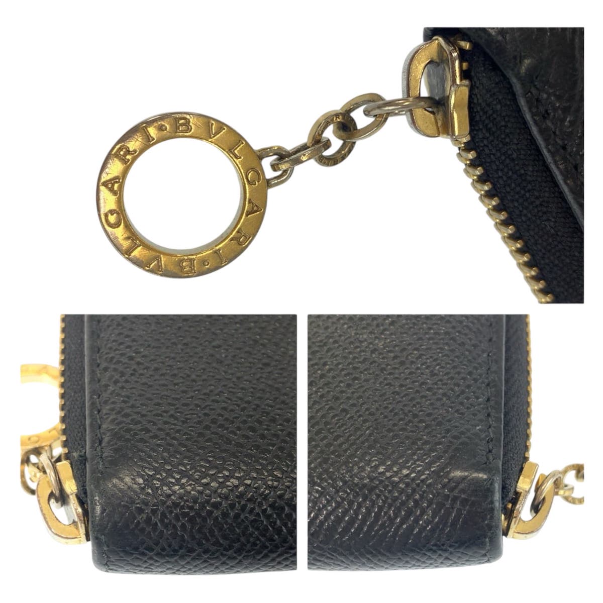 20794
BVLGARI ブルガリ ブルガリブルガリ ブラック 黒 ゴールド金具 レザー FG B20 280561 長財布 ロングウォレット メンズ ABP14