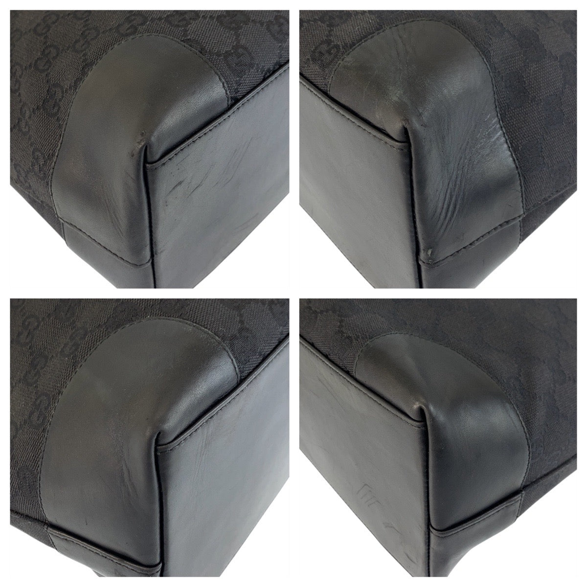 20798
GUCCI グッチ ブラック 黒 GGキャンバス / レザー 33889 トートバッグ ショルダーバッグ レディース ABP42