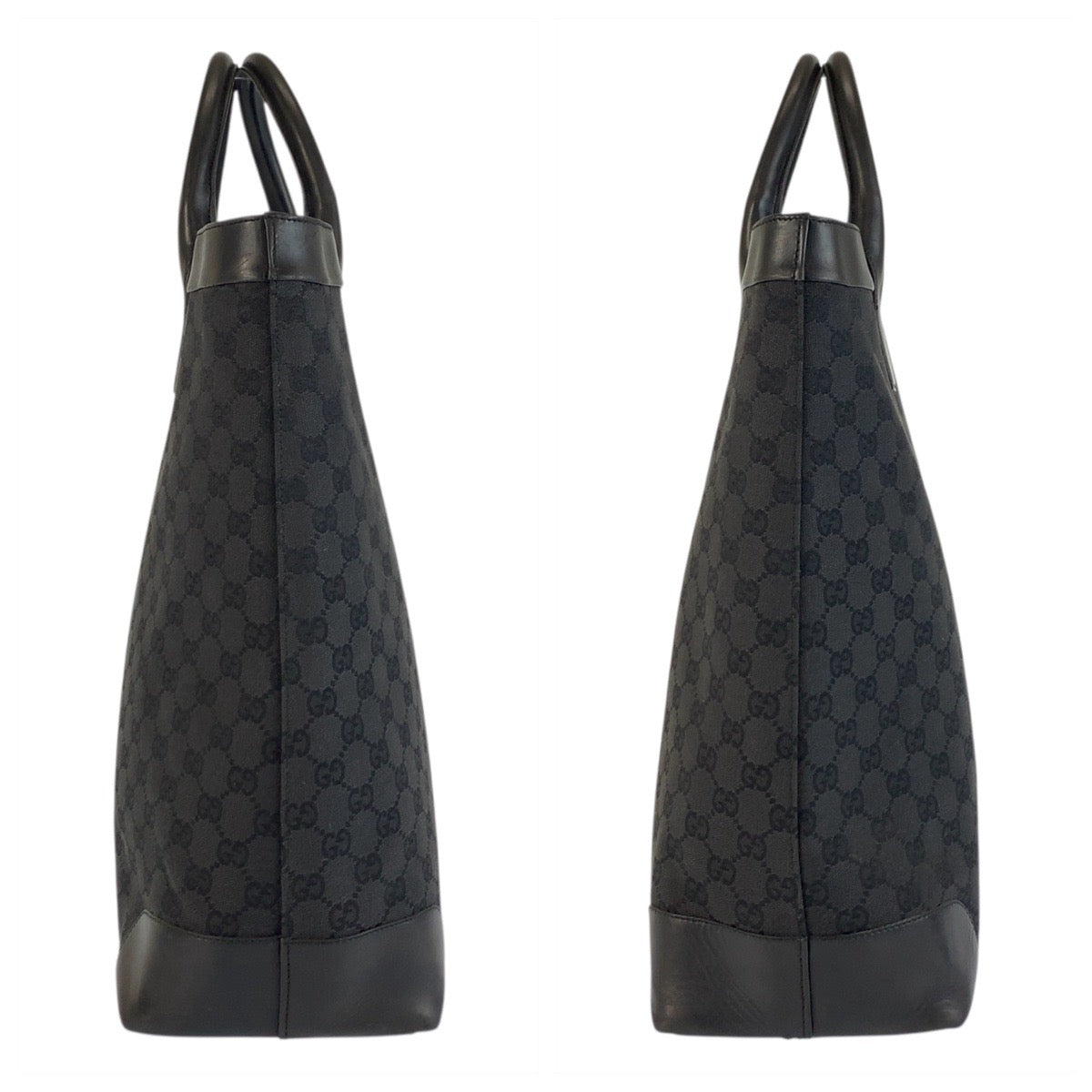 20798
GUCCI グッチ ブラック 黒 GGキャンバス / レザー 33889 トートバッグ ショルダーバッグ レディース ABP42