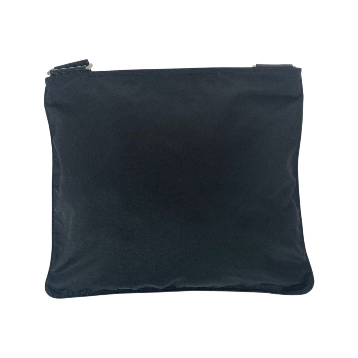 20799
PRADA プラダ テスート 三角ロゴプレート ブラック 黒 シルバー金具 ナイロン ショルダーバッグ ポシェット レディース A58