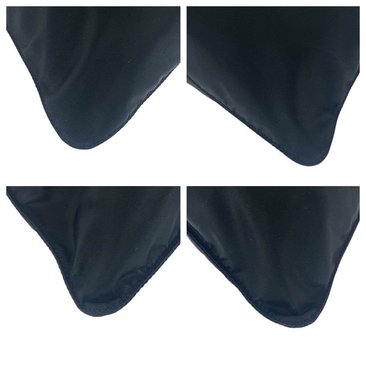 20799
PRADA プラダ テスート 三角ロゴプレート ブラック 黒 シルバー金具 ナイロン ショルダーバッグ ポシェット レディース A58