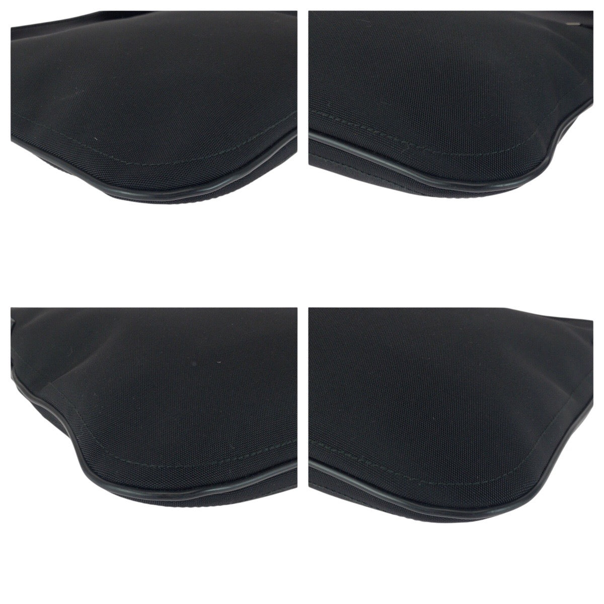 20800
GUCCI グッチ ブラック 黒 シルバー金具 キャンバス / レザー 019 0422 ショルダーバッグ ポシェット レディース A42