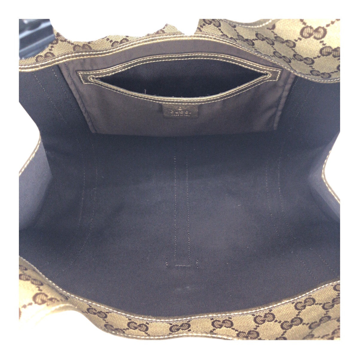 20805
GUCCI グッチ GGクリスタル ゴールド ブラウン GGキャンバス 203494 ショルダーバッグ ハンドバッグ レディース AB44