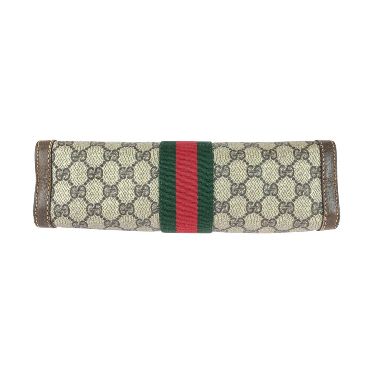 20808
GUCCI グッチ ヴィンテージ オールドグッチ シェリーライン ブラウン グレー GGスプリームキャンバス / レザー 67 014 2125 クラッチバッグ セカンドバッグ 男女兼用 レディース AB15