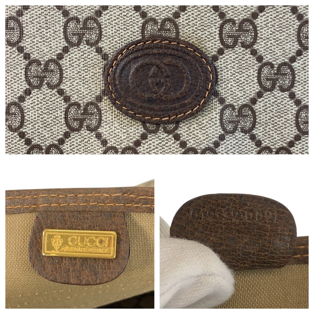 20821
GUCCI グッチ ヴィンテージ シェリーライン ベージュ ブラウン ゴールド金具 GGスプリームキャンバス / レザー 019 39 0091 ショルダーバッグ メッセンジャーバッグ 男女兼用 レディース AB45