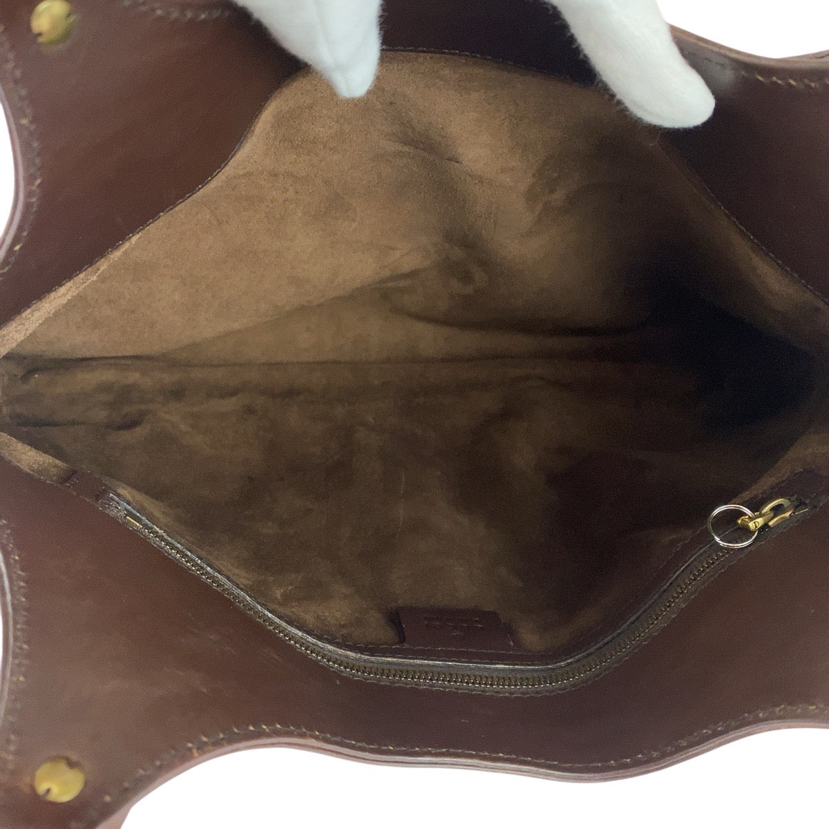 20827
GUCCI グッチ ヴィンテージ インターロッキング オールドグッチ ブラウン ゴールド金具 レザー 114875 トートバッグ ショルダーバッグ レディース AB31