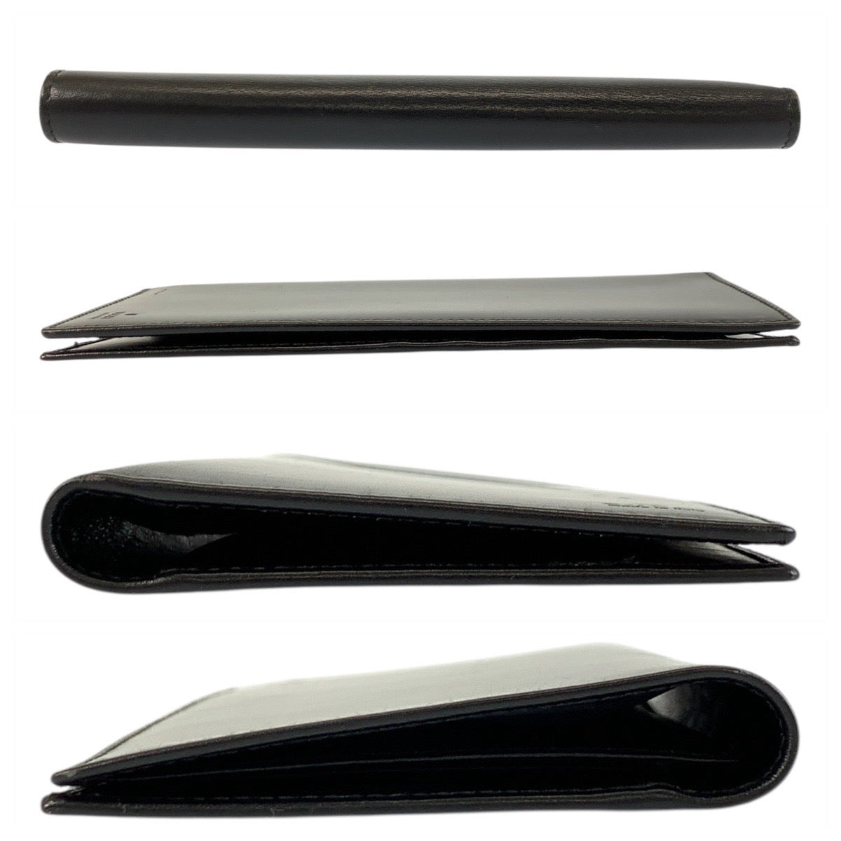 20833
GUCCI グッチ ブラック 黒 レザー 030 1502 1530 長財布 札入れ ロングウォレット メンズ AB10