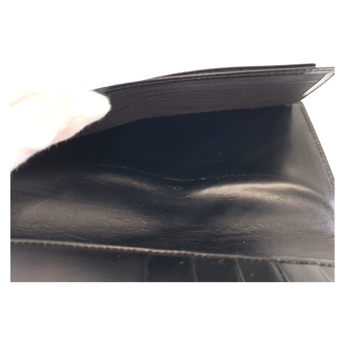 20833
GUCCI グッチ ブラック 黒 レザー 030 1502 1530 長財布 札入れ ロングウォレット メンズ AB10