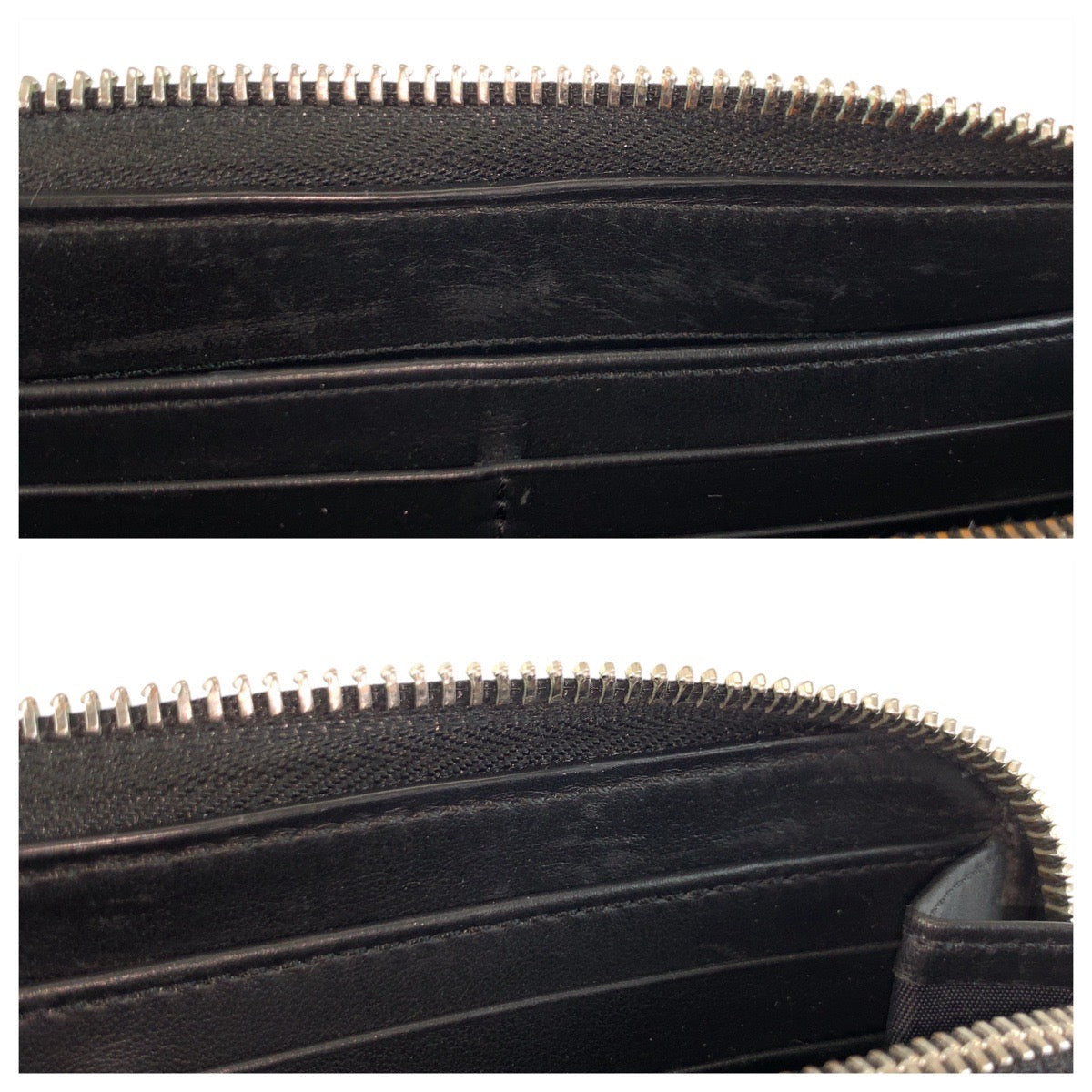 20838
BURBERRY バーバリー ロゴ グラフィック ブラック 黒 シルバー金具 レザー 長財布 ロングウォレット メンズ AB11